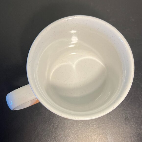 Atelier by Trudeau HAPPY Handcrafted Clay Pottery Ceramic Coffee Tea Mug ~ Hygge - Picture 4 of 8